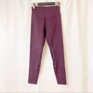 Flexxfit Luxe Leggings "Mauve" Purple Small